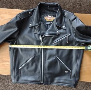 Harley-Davidson leather biker jacket